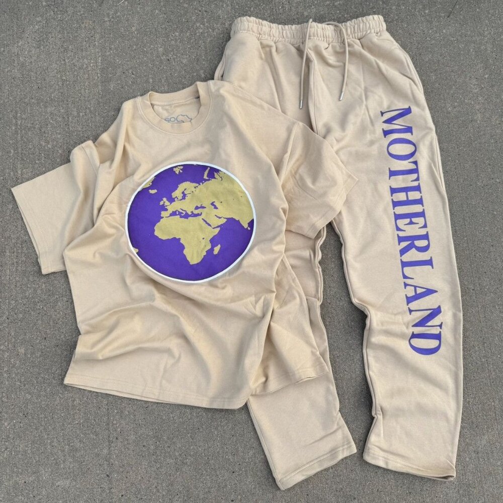 NWT Straight Out of the Motherland Set Size XL Afro Streetwear